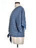 Max Studio 100% Rayon Blue 3/4 Sleeve Blouse Size L - photo 5