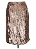 J.Crew 100% Polyester Metallic Gold Formal Skirt Size 14 - photo 2