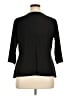 NY Collection Black 3/4 Sleeve T-Shirt Size 1X - photo 2