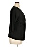 NY Collection Black 3/4 Sleeve T-Shirt Size 1X - photo 4