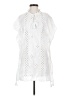 J.Crew White Short Sleeve Blouse Size XS - photo 1
