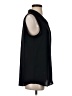 Banana Republic 100% Polyester Black Sleeveless Blouse Size S - photo 4