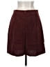 Unbranded 100% Polyester Solid Burgundy Casual Skirt Size S - photo 2