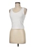 ASOS White Sleeveless T-Shirt Size 8 - photo 1
