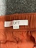 Ann Taylor LOFT 100% Lyocell Solid Brown Cargo Shorts Size 4 - photo 3