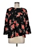 MICHAEL Michael Kors Black 3/4 Sleeve Blouse Size M - photo 1