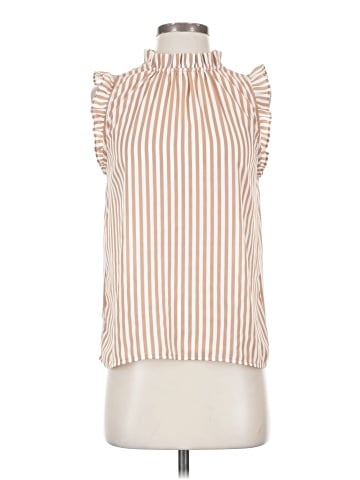 Ann Taylor Factory Sleeveless Blouse (view 1)