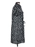 New Glory 100% Polyester Print Black Casual Dress Size S - photo 4