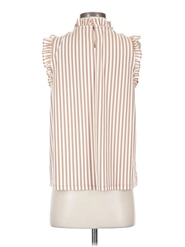 Ann Taylor Factory Sleeveless Blouse (view 2)