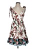 Lulus Floral White Ivory Cocktail Dress Size S - photo 1
