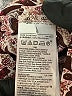 Gap 100% Polyester Paisley Burgundy Long Sleeve Blouse Size L - photo 8