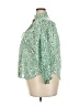 Assorted Brands 100% Cotton Paisley Green 3/4 Sleeve Blouse Size XXL - photo 5