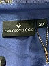 Emily Lovelock Blue Sleeveless Blouse Size 3X - photo 7