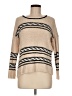 Ann Taylor LOFT Stripes Tan Pullover Sweater Size M - photo 1