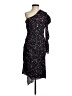 Aidan Mattox 100% Polyester Stars Black Cocktail Dress Size 0 - photo 1