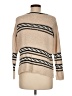 Ann Taylor LOFT Stripes Tan Pullover Sweater Size M - photo 2
