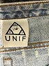 UNIF Color Block Blue Jeans Size 28 waist - photo 7