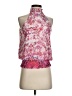 Ecru Pink Sleeveless Silk Top Size XS - photo 1