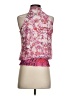 Ecru Pink Sleeveless Silk Top Size XS - photo 2