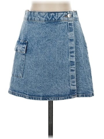 MNG Denim Skirt (view 1)