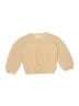 QUINCY MAE 100% Polyester Tan Cardigan Size 4T - 5T - photo 1