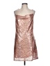 Assorted Brands 100% Polyester Metallic Silver Cocktail Dress Size L - photo 1