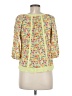 Westbound 100% Rayon Yellow 3/4 Sleeve Blouse Size M (petite) - photo 2