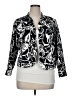 Coldwater Creek Print Black Jacket Size XL (petite) - photo 1