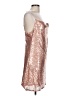 Assorted Brands 100% Polyester Metallic Silver Cocktail Dress Size L - photo 4