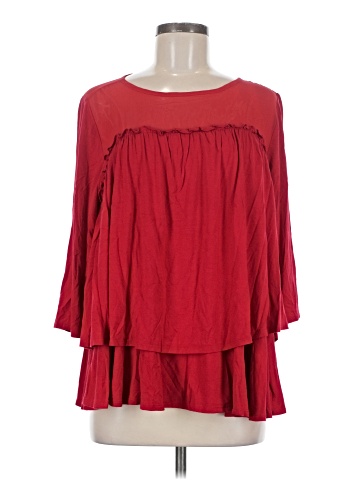 Pebble and Stone 3/4 Sleeve Blouse (view 1)