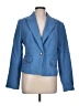 Ann Taylor 100% Polyester Blue Blazer Size 10 - photo 1