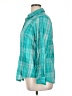 Ariat 100% Cotton Plaid Teal Long Sleeve Button-Down Shirt Size XL - photo 5
