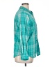 Ariat 100% Cotton Plaid Teal Long Sleeve Button-Down Shirt Size XL - photo 4