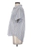 Madewell 100% Cotton Stripes White Short Sleeve Button-Down Shirt Size XXS - photo 5