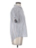Madewell 100% Cotton Stripes White Short Sleeve Button-Down Shirt Size XXS - photo 4