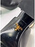Prada Black Leather Open Toe Sandals Size EU 38 1/2 - photo 6