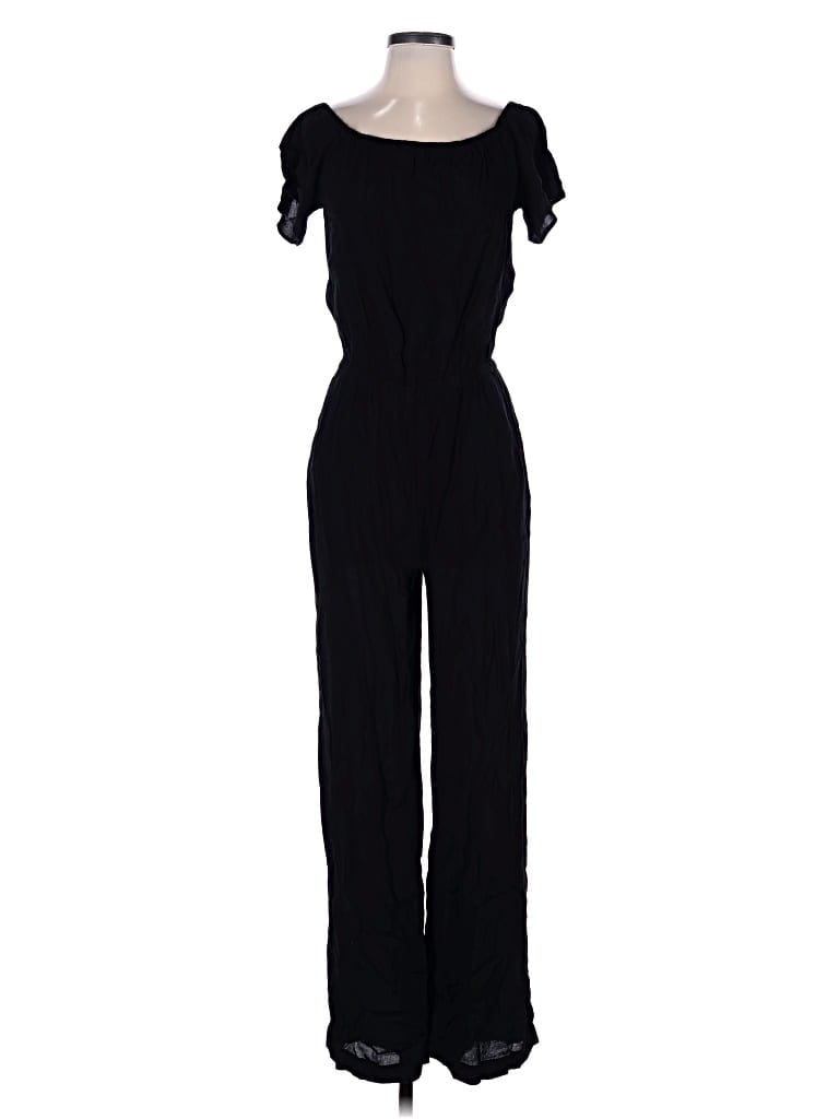 Pre-owned Charles Henry Jumpsuit In Black