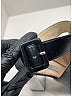 Prada Black Leather Open Toe Sandals Size EU 38 1/2 - photo 5