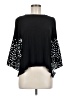 Joseph Ribkoff Black 3/4 Sleeve Blouse Size 6 - photo 1