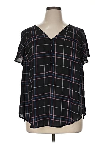 Torrid Short Sleeve Blouse (view 1)