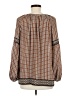 Max Studio 100% Polyester Brown Long Sleeve Blouse Size M - photo 2