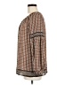 Max Studio 100% Polyester Brown Long Sleeve Blouse Size M - photo 5