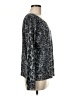 Joie Animal Print Gray Pullover Sweater Size M - photo 4