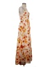 Unbranded 100% Polyester Floral Orange Casual Dress Size S - photo 4