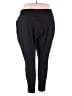 Tek Gear Solid Black Active Pants Size 3X - photo 2