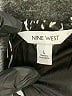 Nine West Animal Print Black Cocktail Dress Size L - photo 7