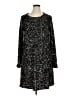 Gap 100% Polyester Stars Black Cocktail Dress Size XL (tall) - photo 1