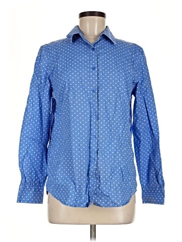 Jones New York Signature Long Sleeve Button-Down Shirt (view 1)