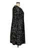 Gap 100% Polyester Stars Black Cocktail Dress Size XL (tall) - photo 4