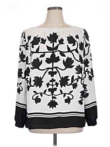 Ann Taylor LOFT Outlet Long Sleeve T-Shirt (view 1)